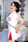 Horny Italian nurse Valentina Nappi blowing & riding a patient's big dick