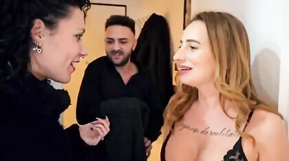 Il sogno diventa realta' per due coppie scambiste amatoriali